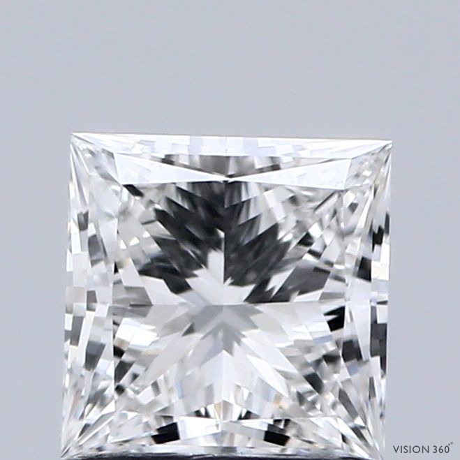 0.95 ct Princess diamond