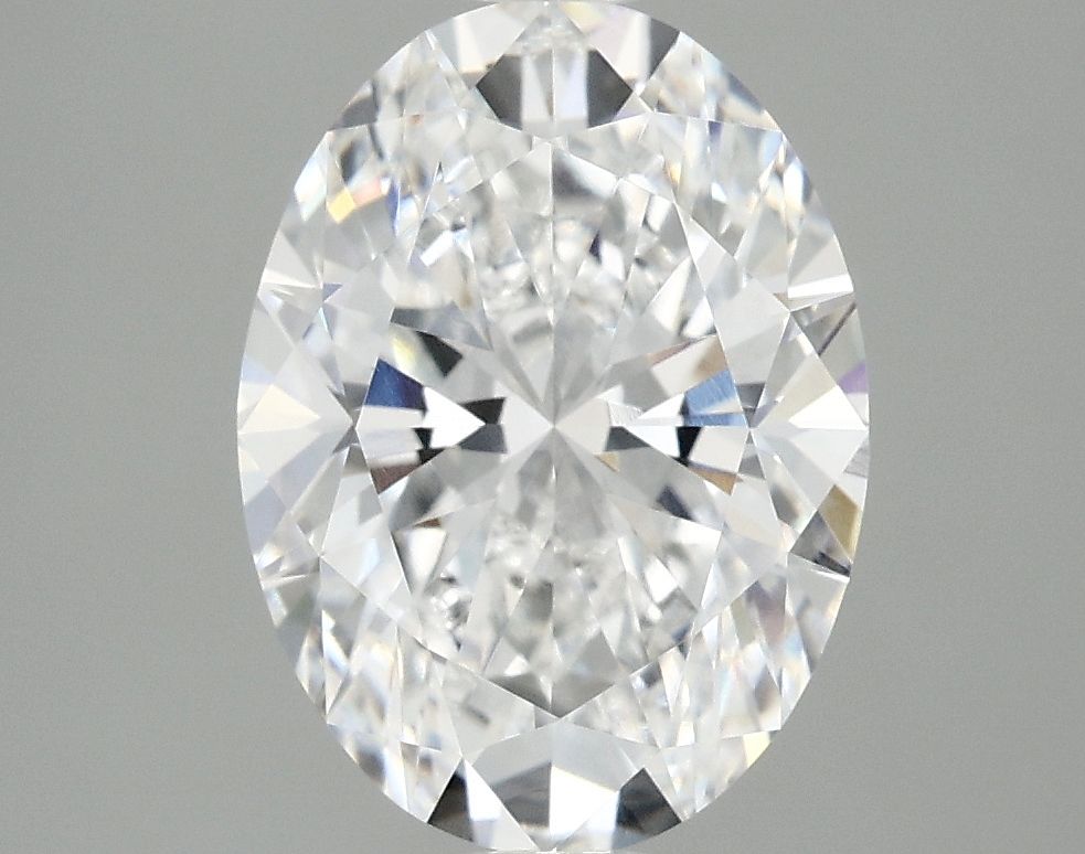 3.03 ct. oval Lab Grown Diamond front image