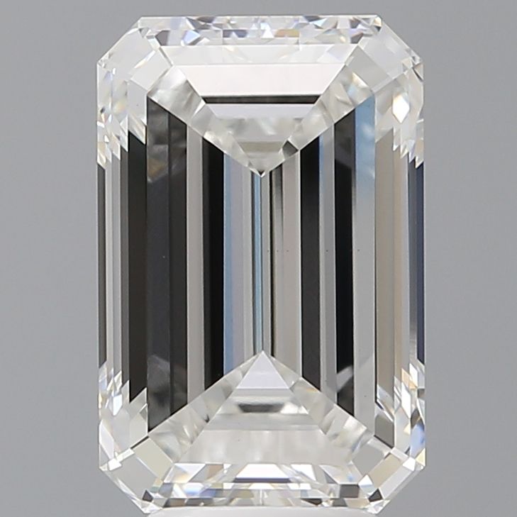 5.51 ct. emerald Lab Grown Diamond front image