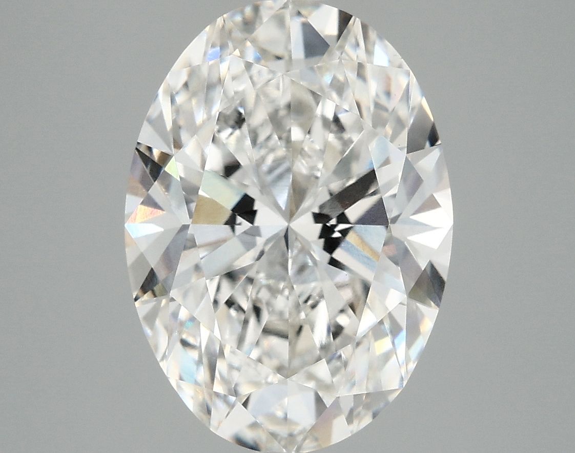 5.02 ct. oval Lab Grown Diamond front image