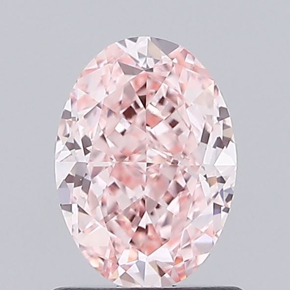 1.04 CT Fancy Intense Pink OVAL