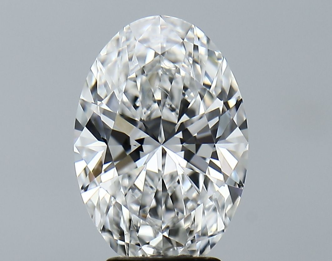 3.28 ct. oval Lab Grown Diamond front image