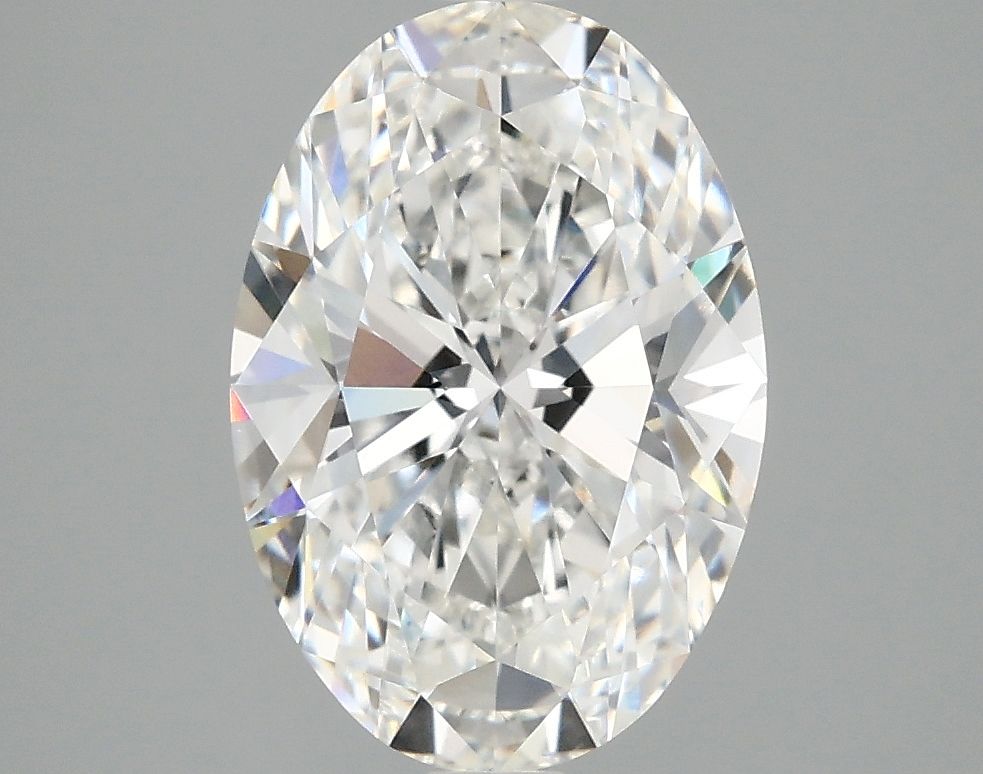 2.98 ct. oval Lab Grown Diamond front image