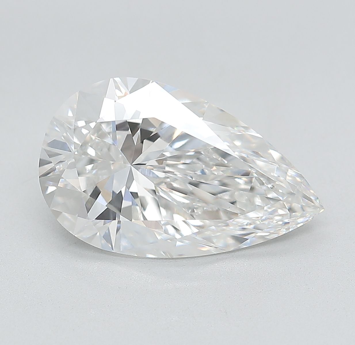 4.32 ct. pear Lab Grown Diamond front image