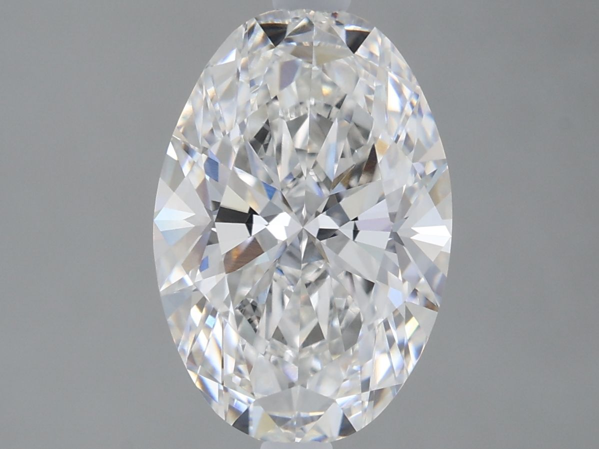 2.10 ct. oval Lab Grown Diamond front image