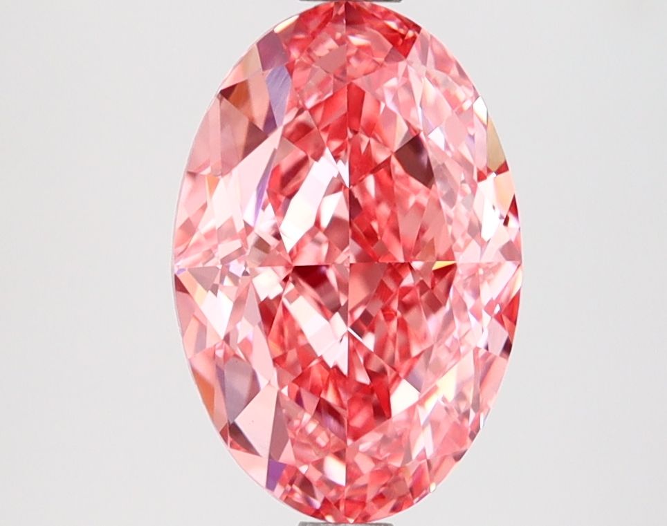 2.54 ct. oval Lab Grown Diamond front image