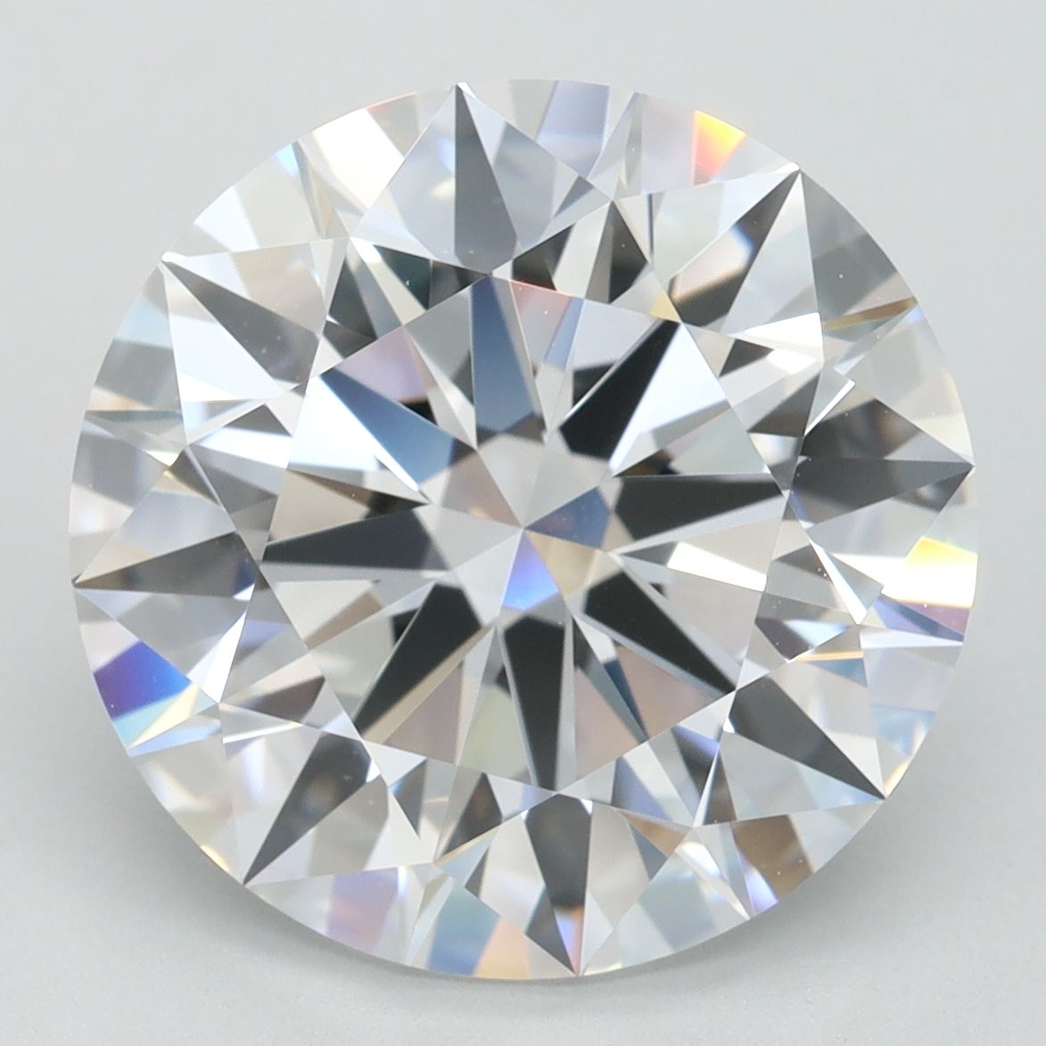 6.13 ct. round Lab Grown Diamond front image
