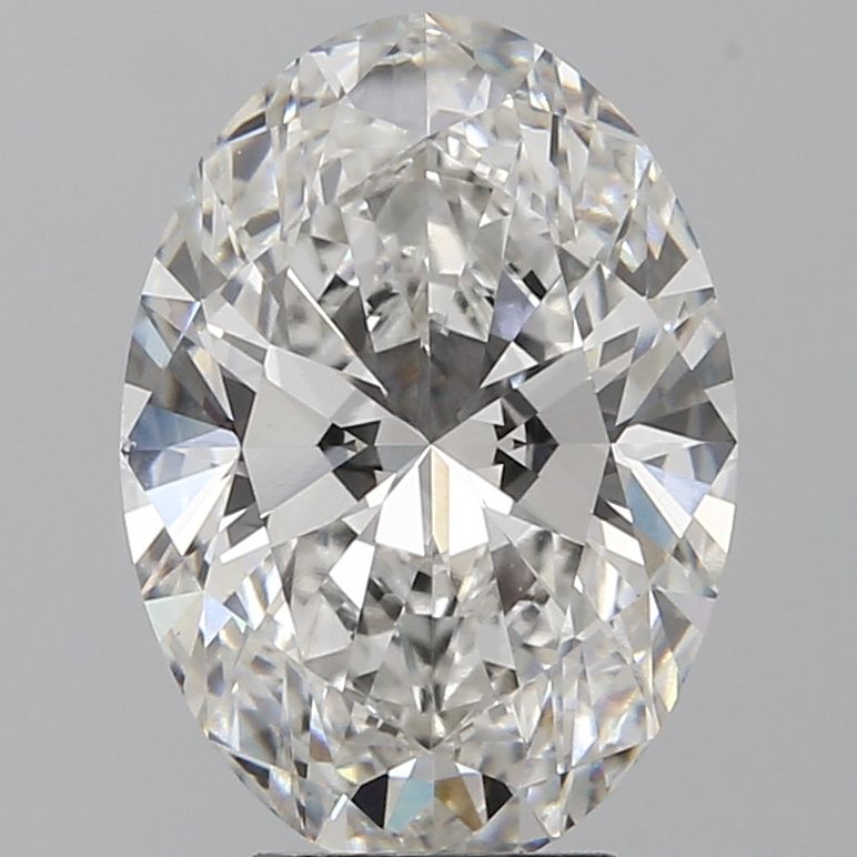 5.06 ct. oval Lab Grown Diamond front image