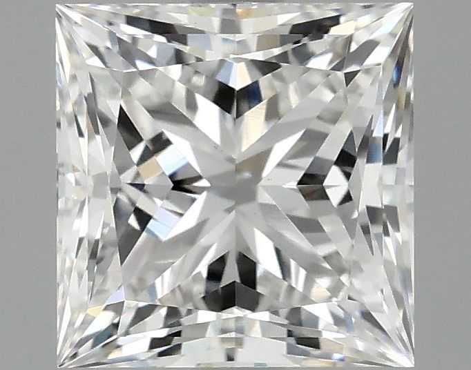 2.08 ct. princess Lab Grown Diamond front image