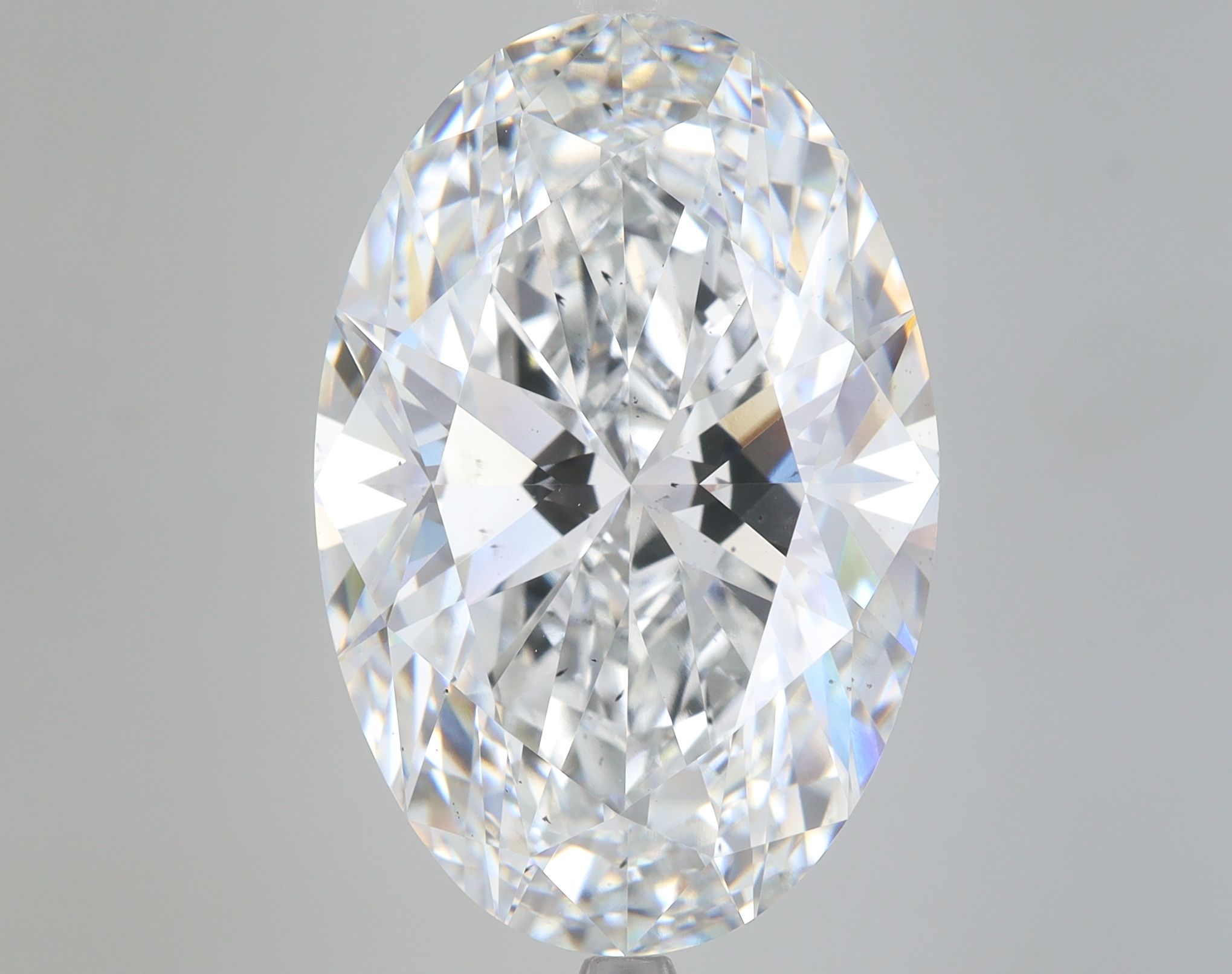 15.56 ct. oval Lab Grown Diamond front image