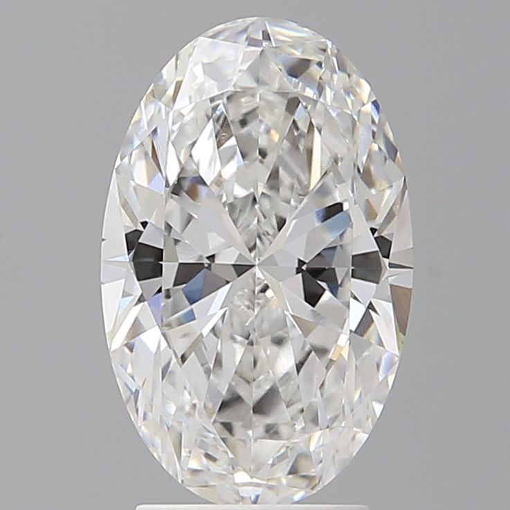 3.10 ct. oval Lab Grown Diamond front image