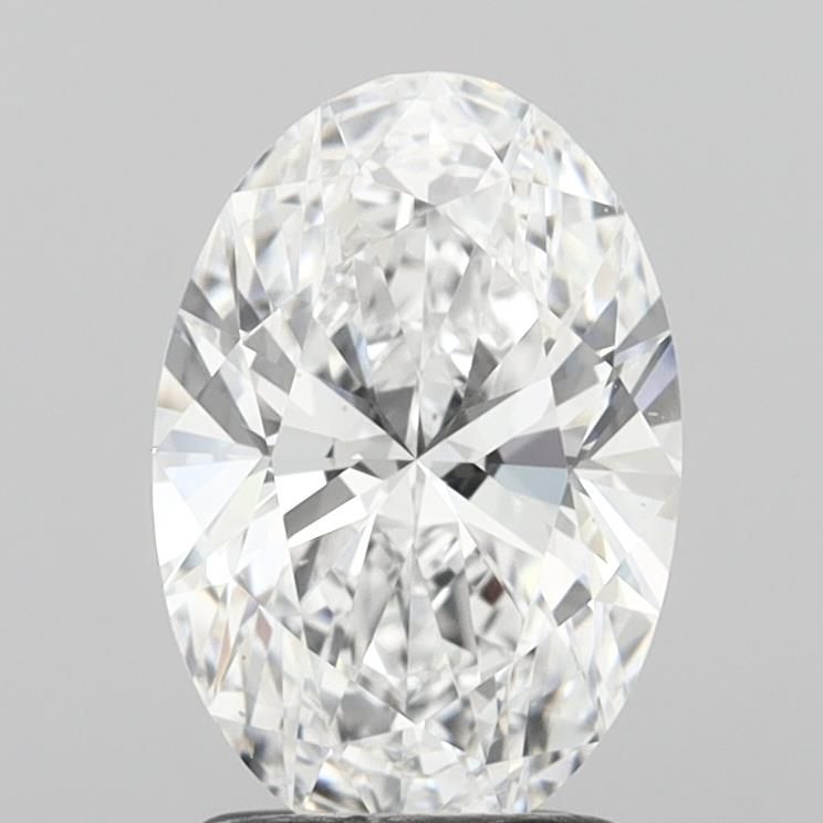1.93 ct. oval Lab Grown Diamond front image
