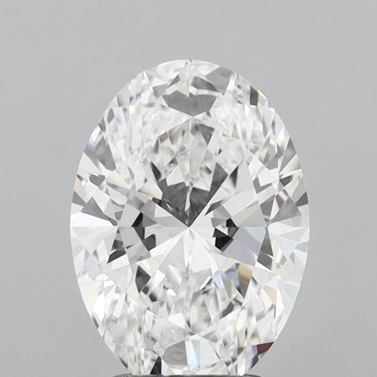2.73 ct. oval Lab Grown Diamond front image
