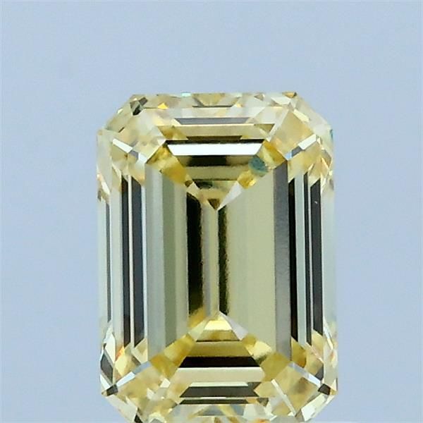 1.01 CT Fancy Yellow EMERALD
