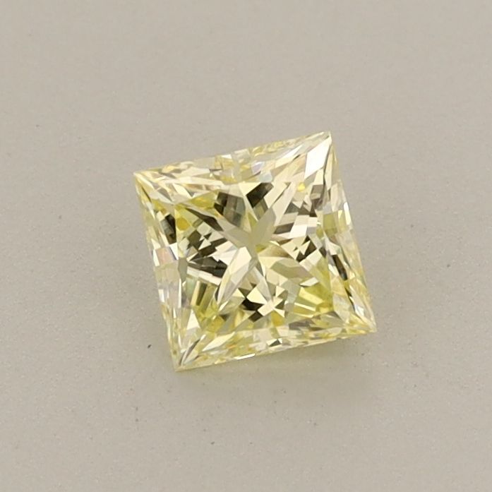 0.41 CT Fancy Light Yellow PRINCESS