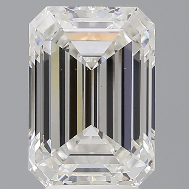 4.09 ct. emerald Lab Grown Diamond front image