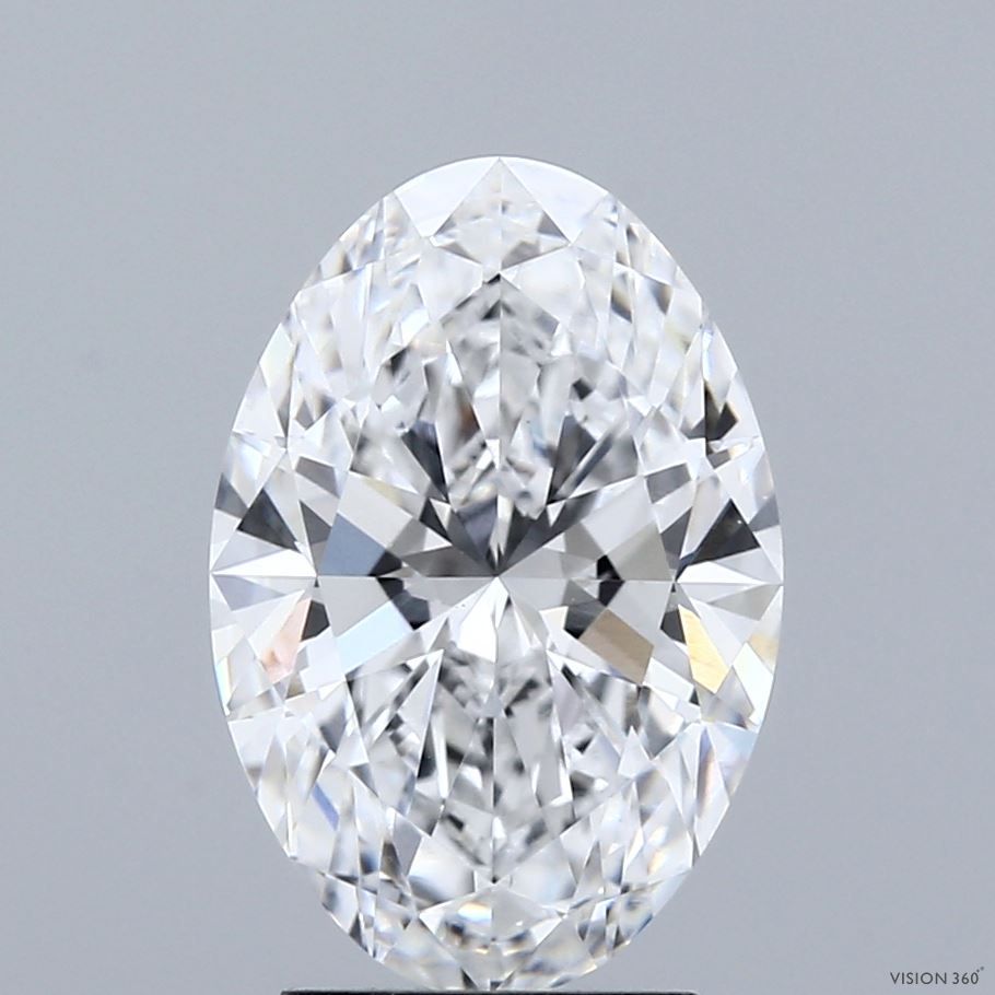 3.01 ct. oval Lab Grown Diamond front image
