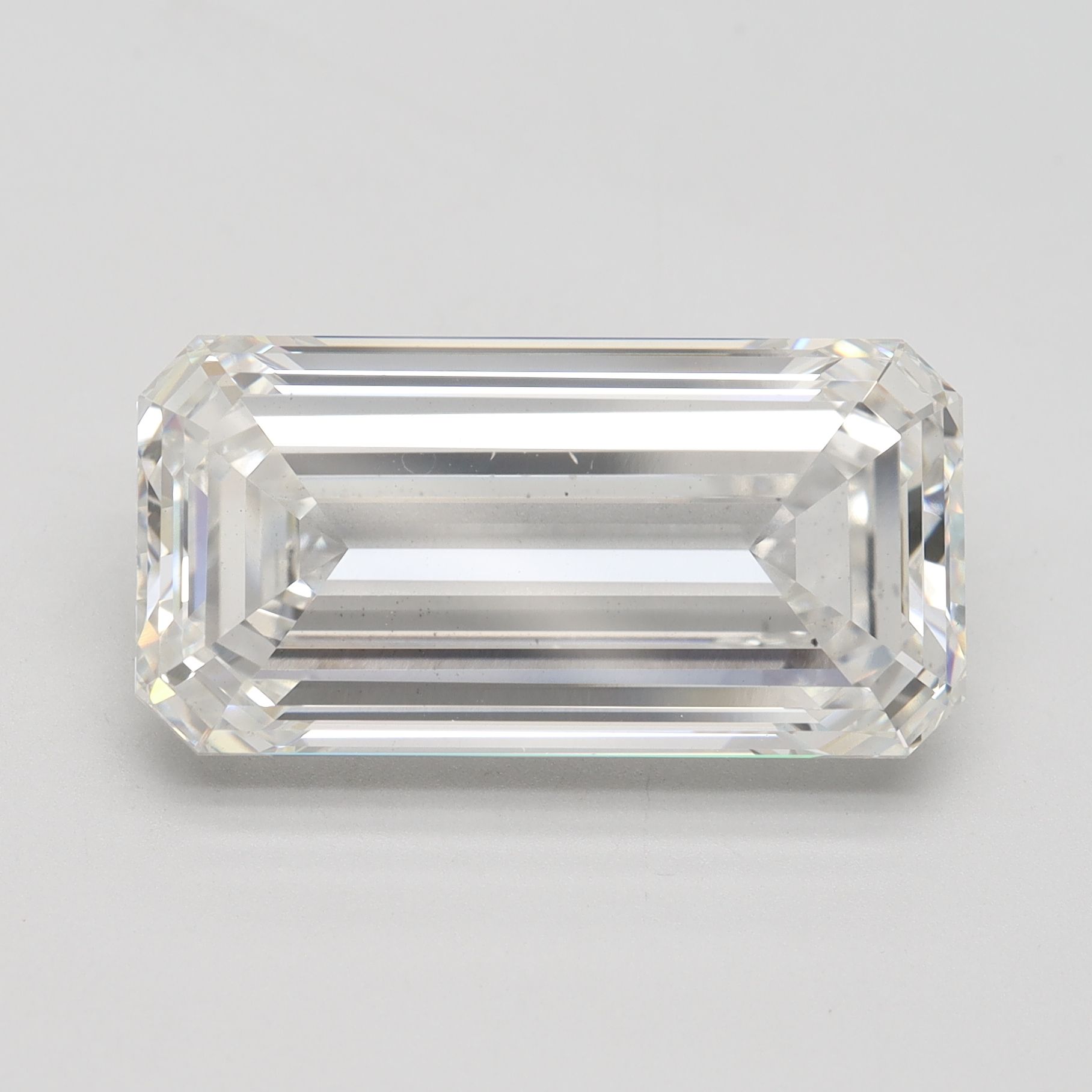 11.31 ct. emerald Lab Grown Diamond front image