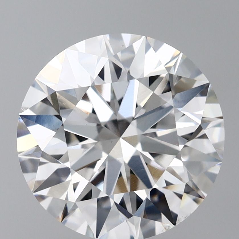 2.54 ct. round Lab Grown Diamond front image