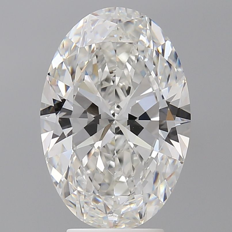4.56 ct. oval Lab Grown Diamond front image