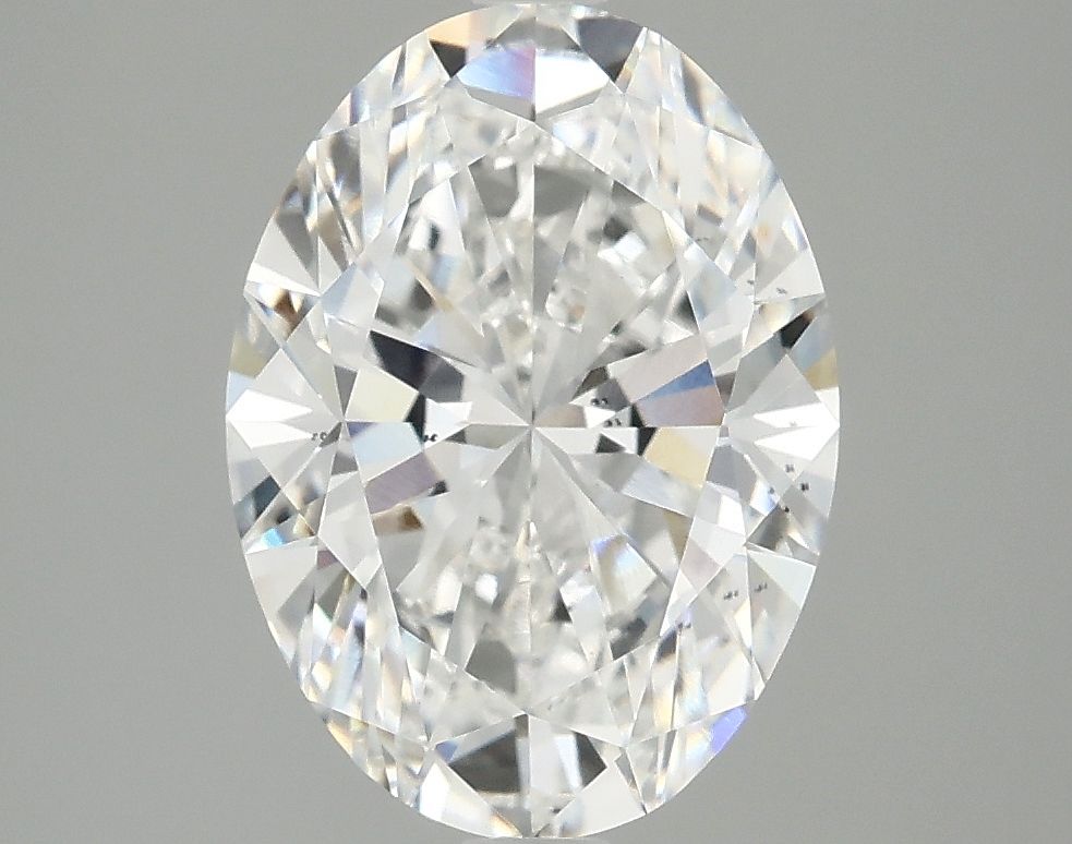 3.07 ct. oval Lab Grown Diamond front image
