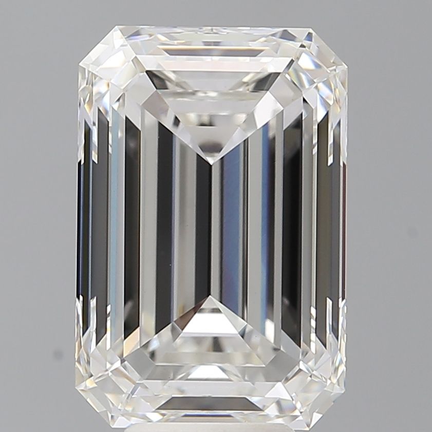 7.60 ct. emerald Lab Grown Diamond front image