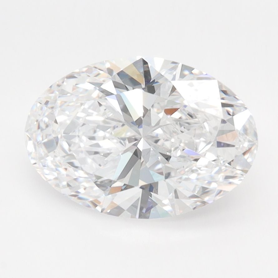 2.07 ct. oval Lab Grown Diamond front image
