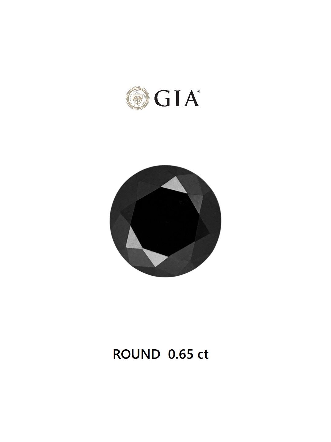 0.65 ct Round diamond