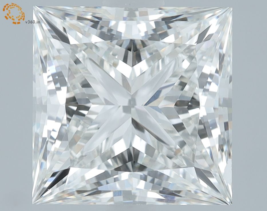 2.44 ct. princess Lab Grown Diamond front image