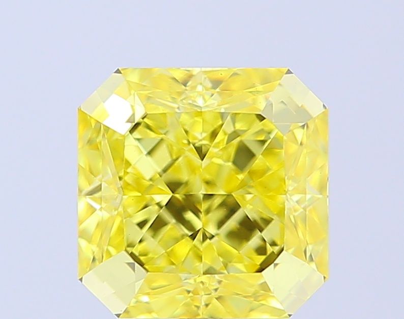3.98 ct lab-grown Square radiant Diamond