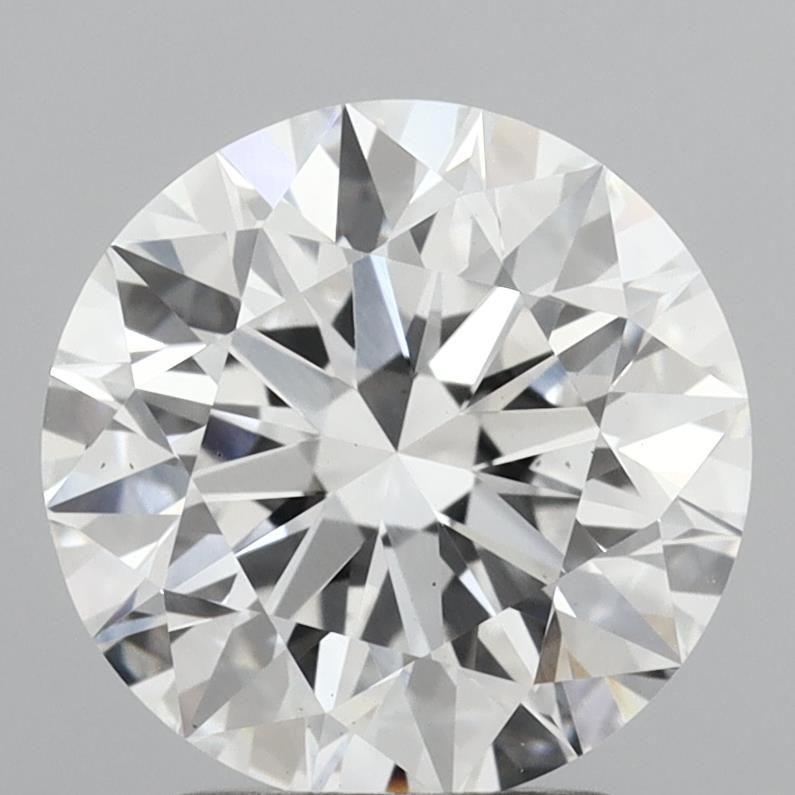 2.56 ct. round Lab Grown Diamond front image