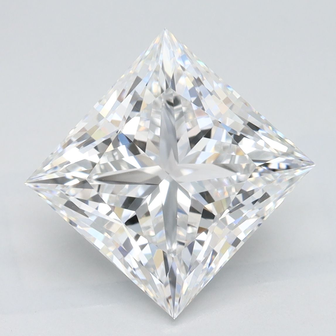 3.68 ct. princess Lab Grown Diamond front image