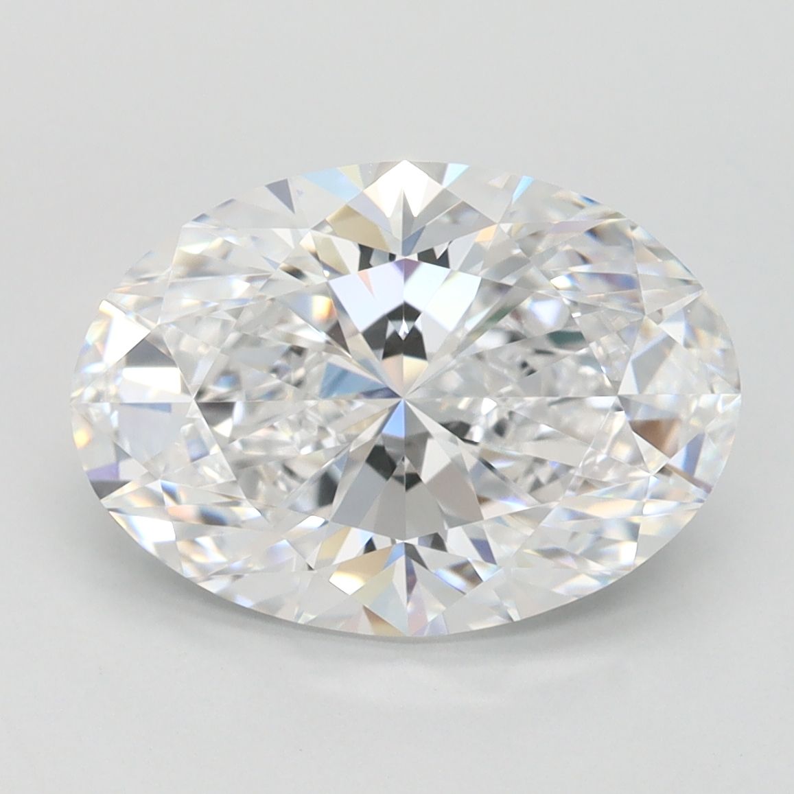 3.12 ct. oval Lab Grown Diamond front image