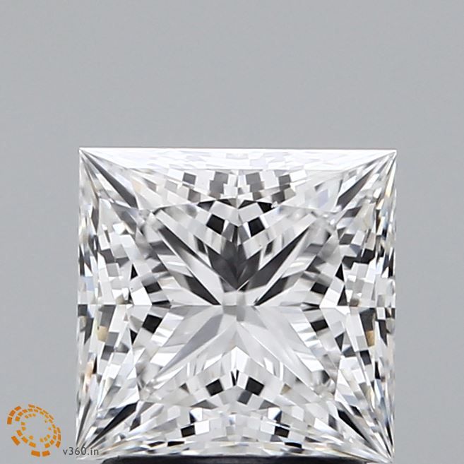 1.86 ct. princess Lab Grown Diamond front image