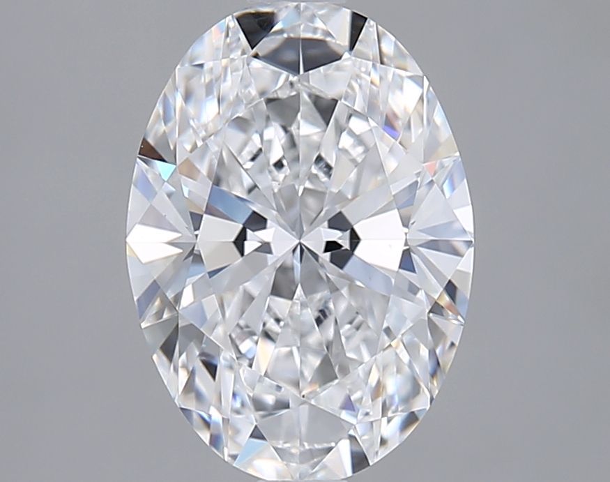 2.10 ct. oval Lab Grown Diamond front image