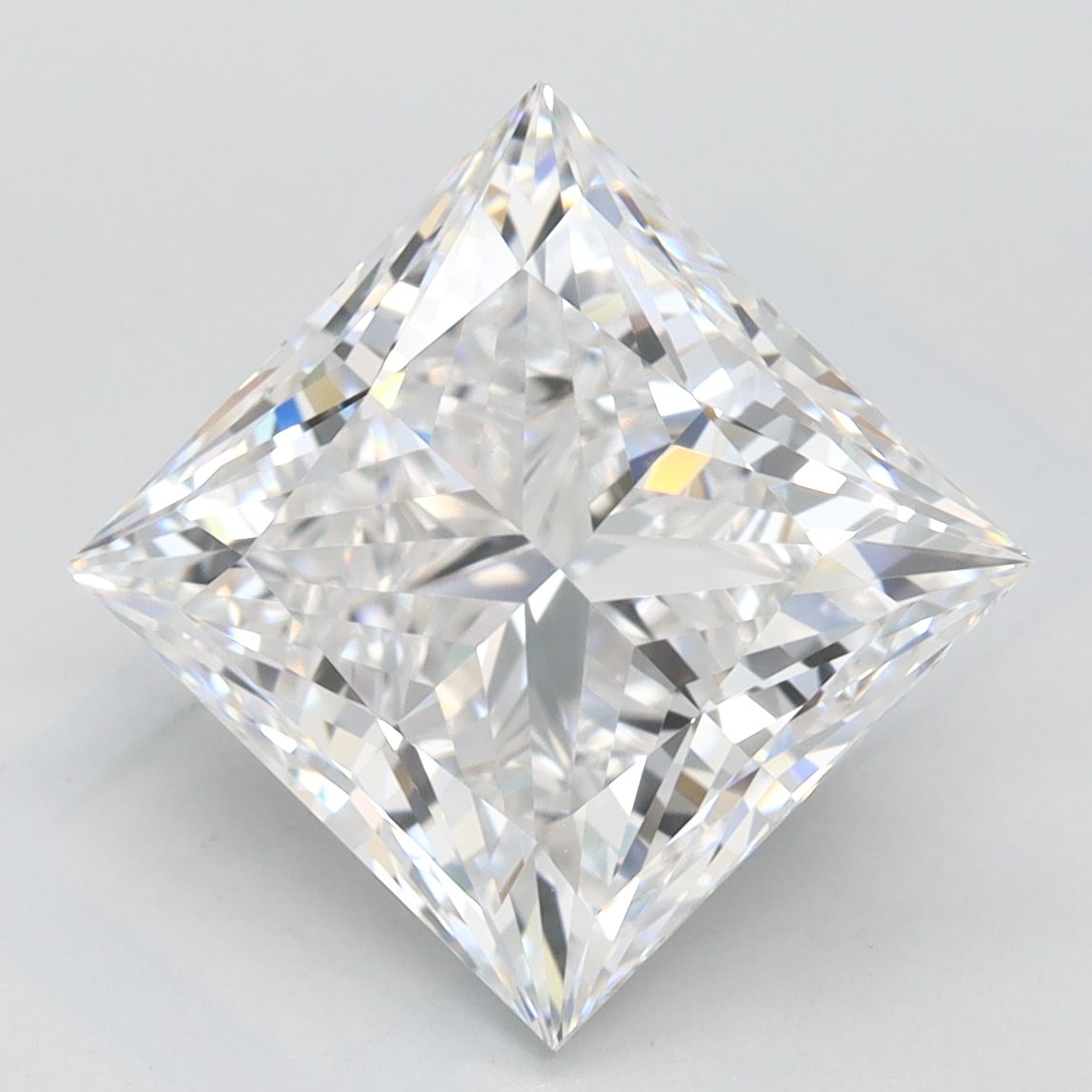 4.04 ct. princess Lab Grown Diamond front image