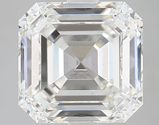 3.07 ct Square Emerald diamond
