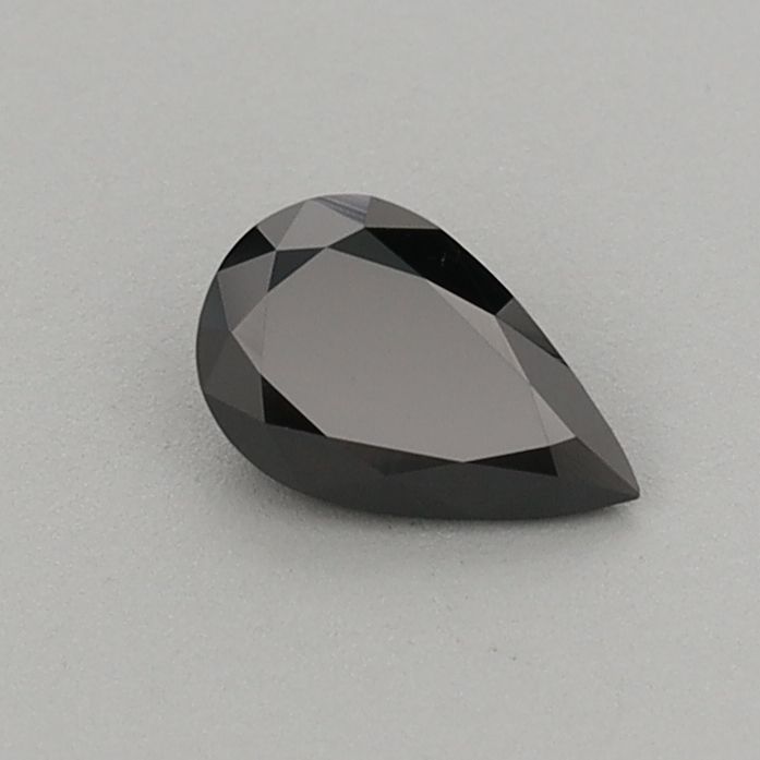 0.32 CT Fancy Black PEAR