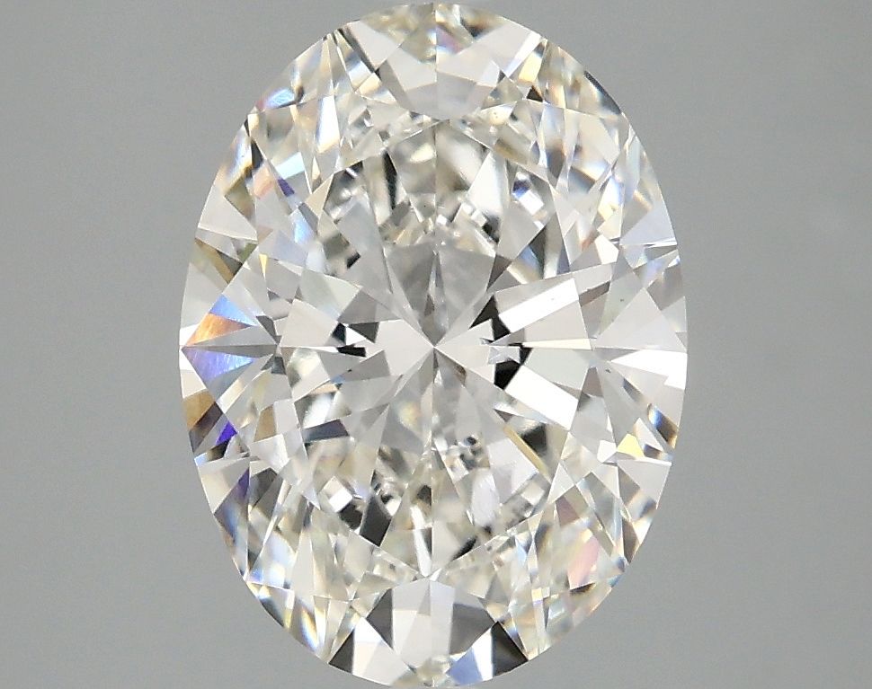 2.93 ct. oval Lab Grown Diamond front image