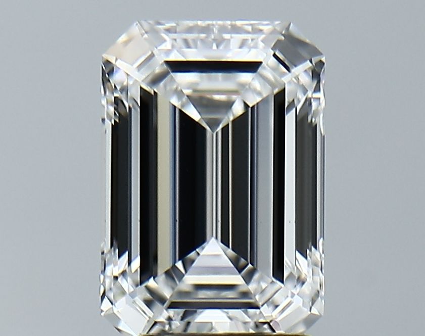 2.57 ct. emerald Lab Grown Diamond front image