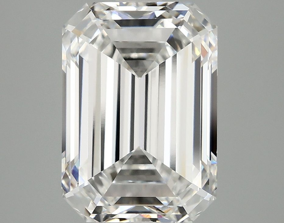 4.10 ct. emerald Lab Grown Diamond front image