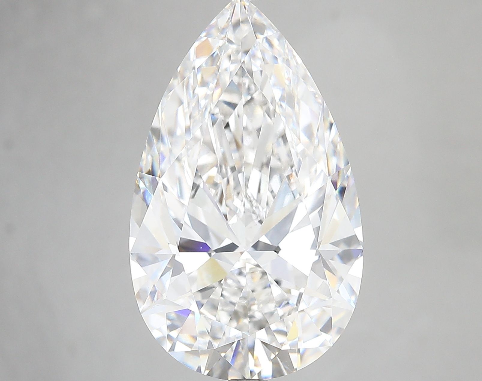 8.02 ct. pear Lab Grown Diamond front image