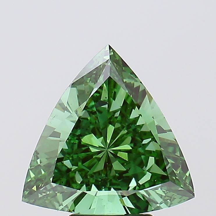 3.27 ct lab-grown Triangular Diamond