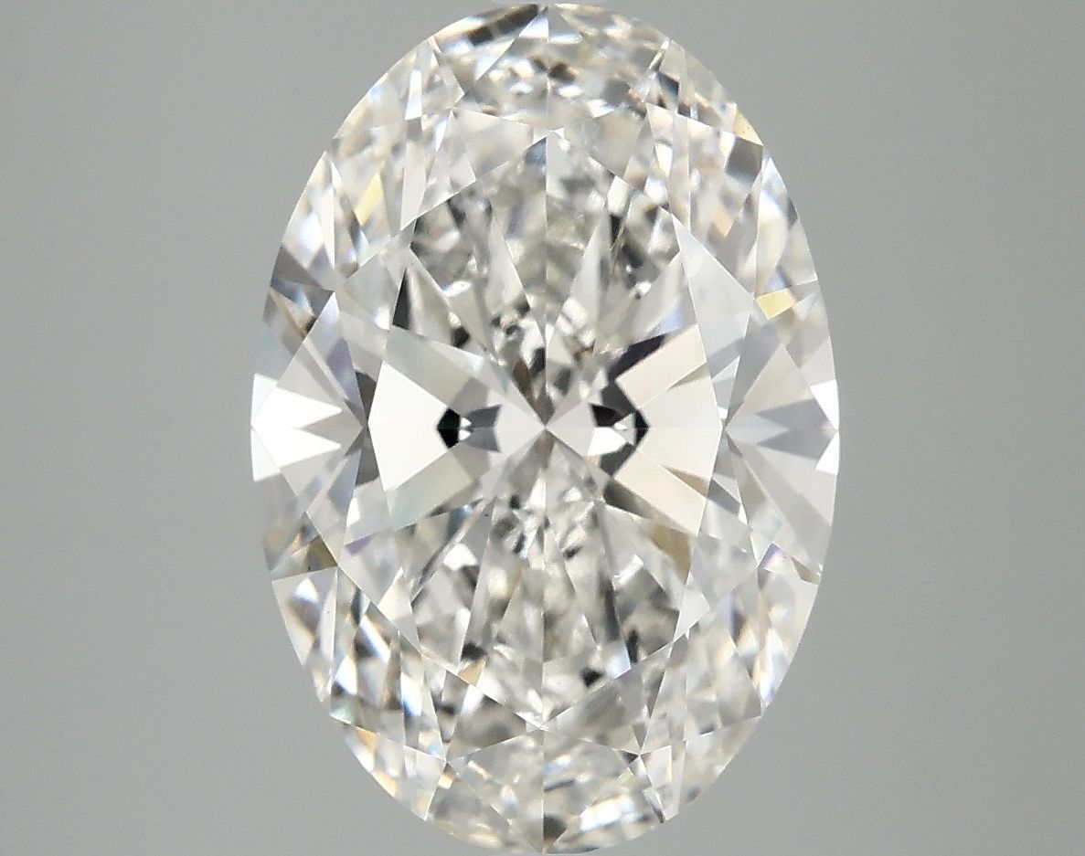 5.00 ct. oval Lab Grown Diamond front image