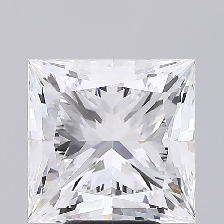 6.01 ct. princess Lab Grown Diamond front image