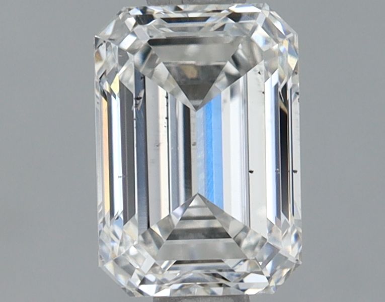 0.80 ct. emerald Lab Grown Diamond front image