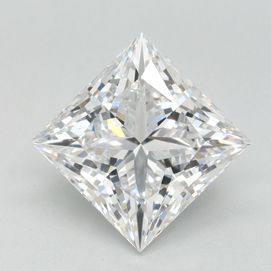 1.66 ct. princess Lab Grown Diamond front image