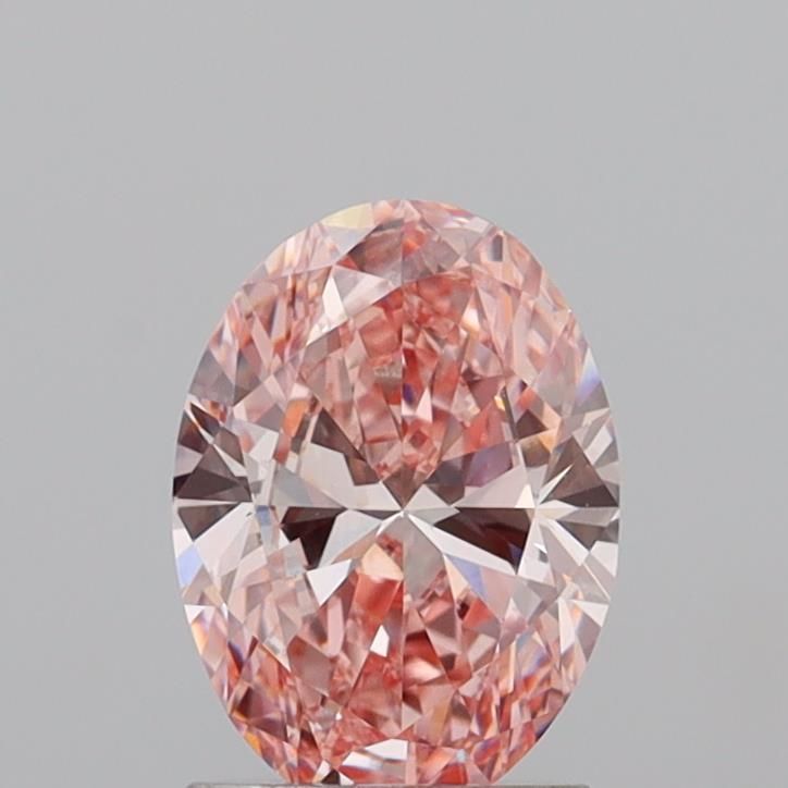 1.52 CT Fancy Intense Pink OVAL