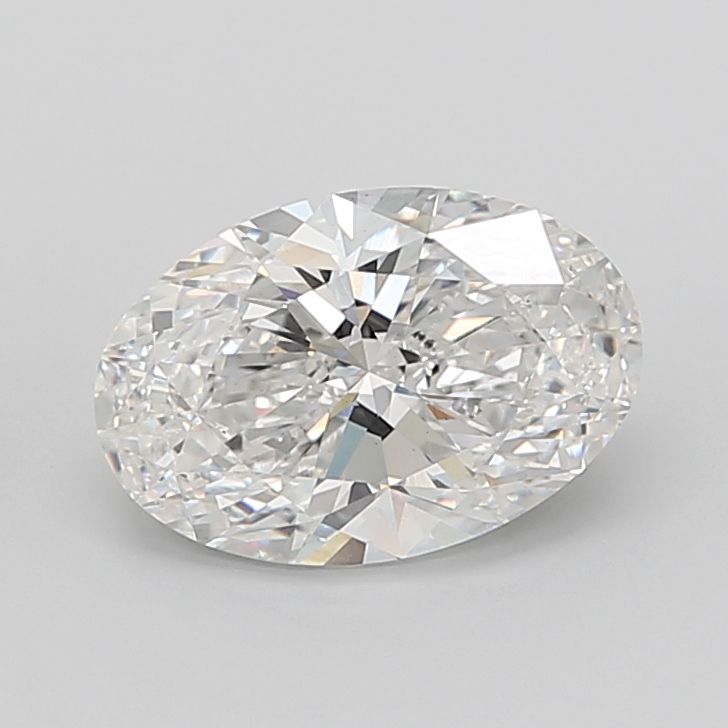 6.01 ct. oval Lab Grown Diamond front image