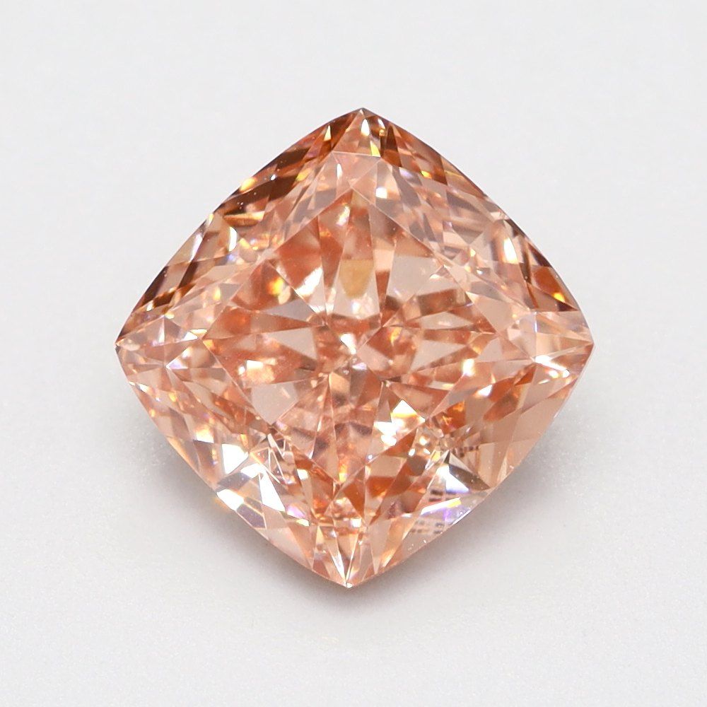 1.1 CT Fancy Vivid Pink CUSHION MODIFIED
